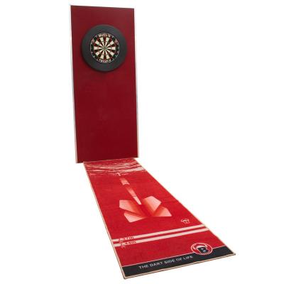 China Minimalist Personalized Printed Logo Dart Board Mat for sale