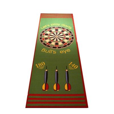 China Custom Waterproof Commercial Throw Dart Board Nylon Rubber Dart Board Mat for sale