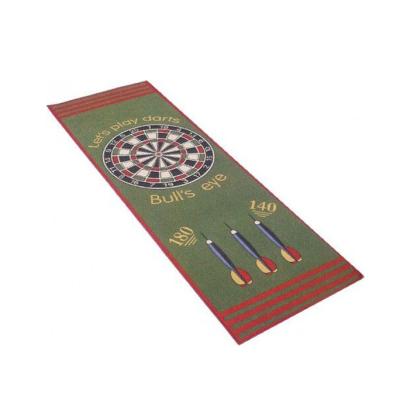 China Waterproof Custom Rubber Line Dart Mat Extra Wide Darts Mat Dart Throw Mat for sale