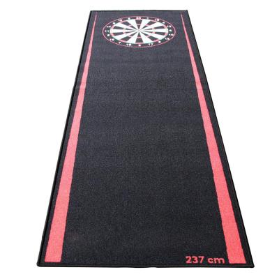 China Minimalist Personalized Printed Logo Nylon Dart Mat for sale