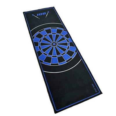 China Waterproof personalized printed darts mat with raised oche for sale