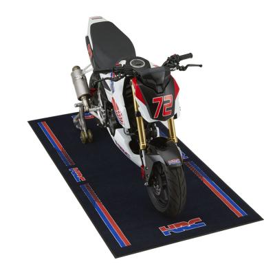 China Motorcycle Garage Workshop Floor Mat MX Motorcycle Garage Meadow Mine Waterproof Custom Track Mat Rubber Door Mat for sale