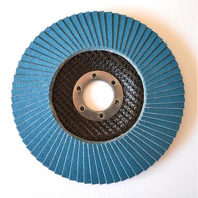 China Zirconium Corundum 115x22mm Abrasive Fin Disc Wheel Sanding Polishing Grinding 40/60/80/120 Dust for sale