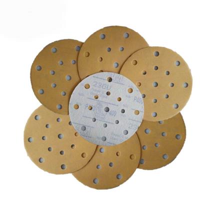 China For Sanding Surface Damages Gold Sand Disc /Sanding Disc High Quality Abrasive Sand Paper Abrasive Tools for sale