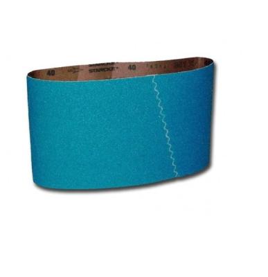 China High efficiency 200x750mm 36 abrasive dust emery coated zirconia oxide deerfos sanding belt for wood polishing for sale