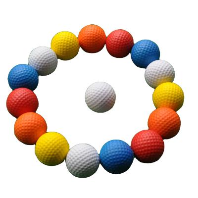 China Logo Golf Ball PU Customized Indoor Golf Ball Golf Practice Ball for sale