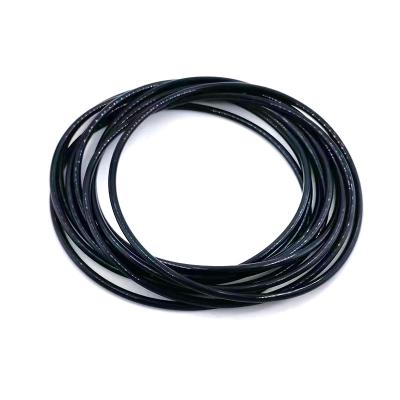 China Oil Resistance Manufacturer Supplier Rubber Small Rubber O Ring Black Colored Silicone Gasket for sale