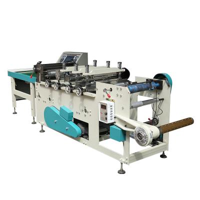 China Full Automatic Hotels Food Bottom Paper Bag Dipping Film Bag Making Machine for sale