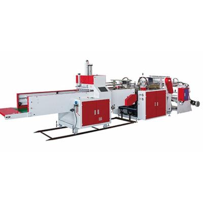 China High Speed ​​Fully Automatic Heat Cutting Hotels T Shirt Garbage Plastic Bag Making Machine for sale