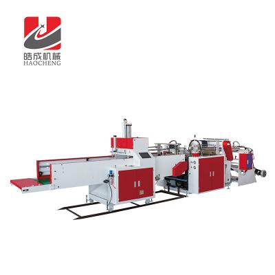 China T-Shirt Bags Fully Automatic High Speed ​​Heat-Cutting T-Shirt Bag-Making Bag-Making Machine for sale