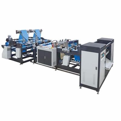 China Hotels Two Lines Fully Automatic Garbage Bag Making Machine Coreless with HC-WX500X2 for sale