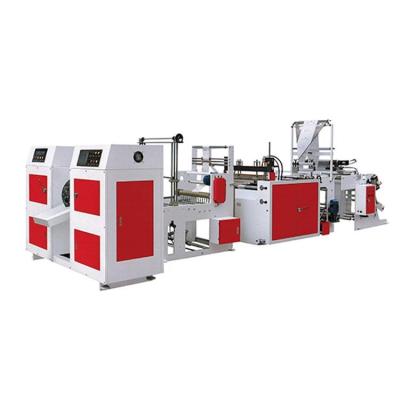 China Full Automatic Hotels One Time V-fold Sealing Garbage Bag Making Machine for sale