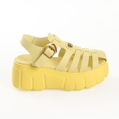 China Fashion Trend Summer Breathable Anti-Slip Comfortable Foam Heels Open Toe Sandals for sale