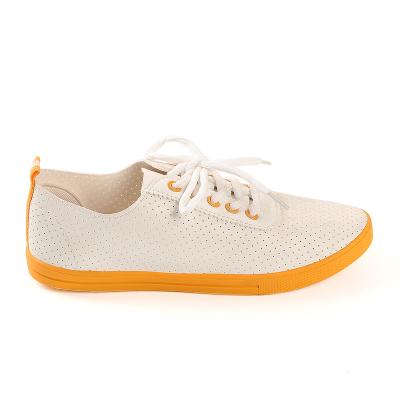 China Fashion Trend Styles New 2023 Summer Shoes Mesh Fashion White Leather Outdoor Sports Shoes for sale