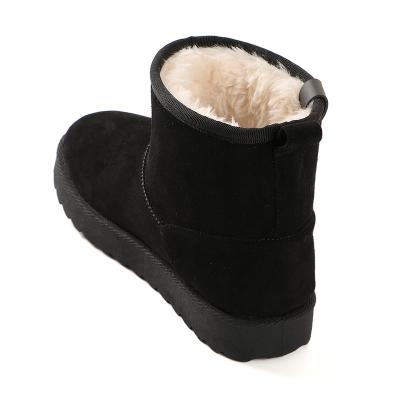 China Round Plush Winter Snow Boots Casual Shoes Boots For Women for sale