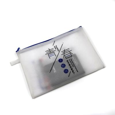 China Wholesale Recyclable Waterproof Transparent Soft PVC School Zipper Clear Pencil Pouch for sale