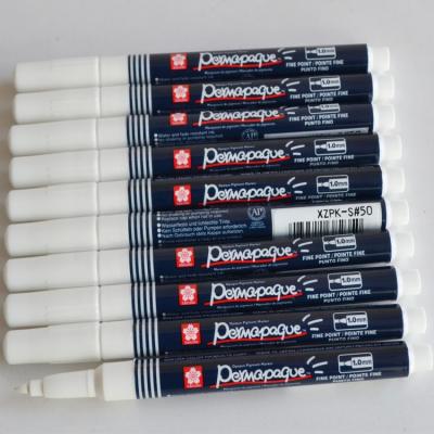 China White Washes SAKURA Permapaque Fine Point Marker Water Based Marker Pen for sale