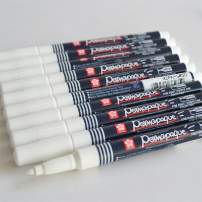 China SAKURA Popular Permapaque Dot Marker XZPK-S#50 Fine White Water Based Marker Pen for sale