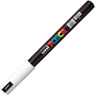 China UNI POSCA Low Smell Design Ticking Line Hand Painted Coloring Pen PC-1M Highlight Pen Advertising Marker Painting Pen for sale