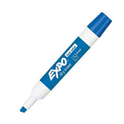 China Sanford EXPO Low Smell Chisel Dry & Blue Wet Erase 80003 Low Smell Eraser Marker Whiteboard Marker Tip Smell for sale