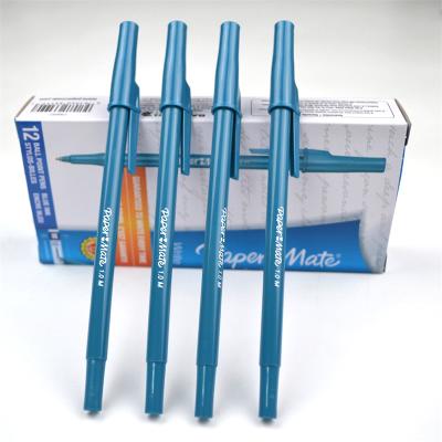 China papermate write bros ballpoint pen pen 33311 4 colors green blue red black 1.0mm 1.0mm for sale