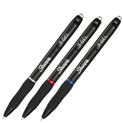 China Popular Shanpie S-gel Pen Writing Pen For Homes Schools Or Offices Fashion Barrel Fine Point 0.5mm Red for sale