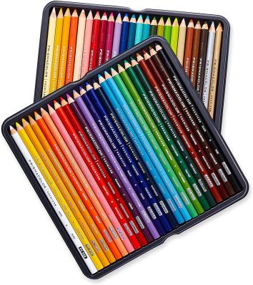 China Amazon Hot Sale Tin Box Packed Premium High Quality Prismacolor 48ct Color Smooth Drawing Pencil for sale