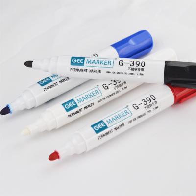 China Geemarker 2.0mm White Black Blue Red Permanent Marker Easy Use For Stainless Steel for sale