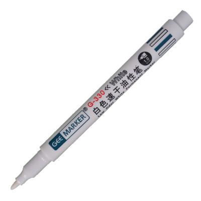 China White Pure Low Smell Geemarker 1.0mm Oil Pen Marking Of Fiber Optic Wires And Waterproof Low Smell for sale