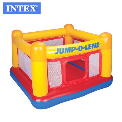 China Children's Toys INTEX48260Inflatable Bounce House Indoor And Outdoor Square Toddler Jumping Play Room for sale