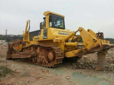 China TORQFLOW Transmission Used KOMATSU Bulldozer D375A 5 Single Ripper 605hp Engine Power for sale