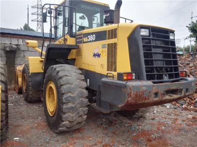 China Compacte het Wiellader wa380-6 van tweede Hand Voorkomatsu a/c-Cabine 2014 Jaar Te koop