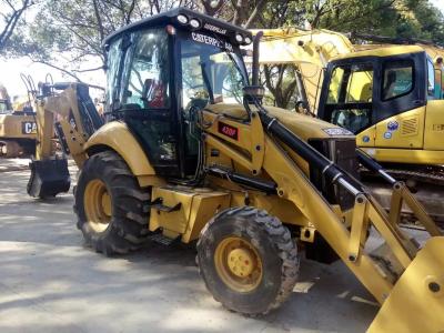 China CAT 420F Used Backhoe Loader 101HP Engine Power 4 In 1 Bucket A/C Cabin for sale