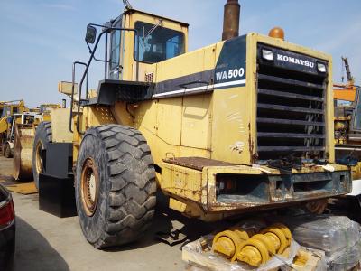 China KOMATSU WA500-1 Second Hand Wheel Loaders 4.4cbm Bucket  291HP Engine Power for sale