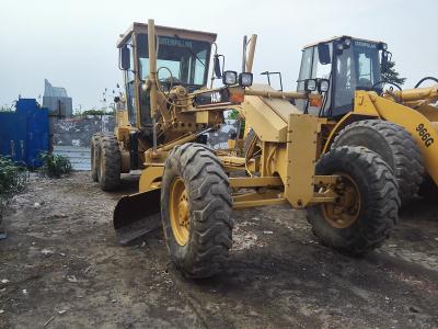 China Graduador original 140H da estrada do gato da cor, motor velho 185hp do CAT 3306 dos graduadores de Caterpillar à venda