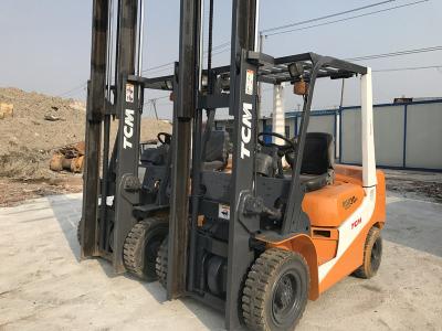 China De Hand Forklifts 3 Ton 3m van TCM Tweede het Maximum het Opheffen Onderhoud van het Hoogte 2009 Jaar goed Te koop