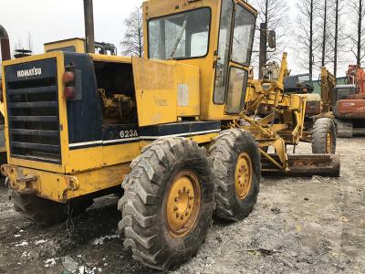 China Original Japan Used KOMATSU Motor Grader GD623A-1 KOMATSU 6D125 Engine for sale