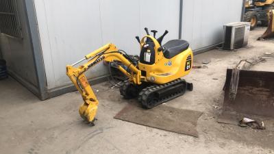 China Japan Made Used KOMATSU Mini Excavator PC01 HONDA Petrol Engine for sale