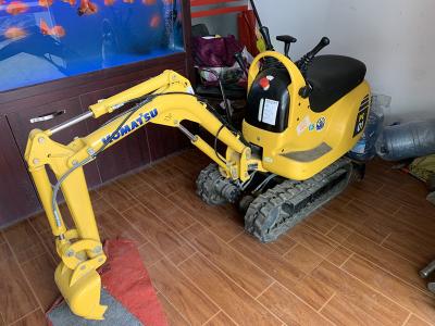 China Original PC01 Used KOMATSU Excavator / Smallest Digger Excavator HONDA Engine 3.5HP for sale