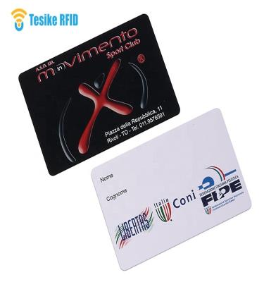 China Waterproof / Weatherproof Wholesale Access control card contactless proximity TK4100 rfid chip pvc smart blank id photo card for sale