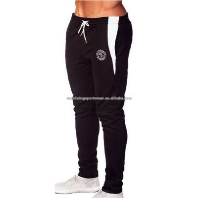 China Anti-pilling Mens 65% Cotton 35% Spandex With Panels And Zipper Legs Jogger Pants for sale