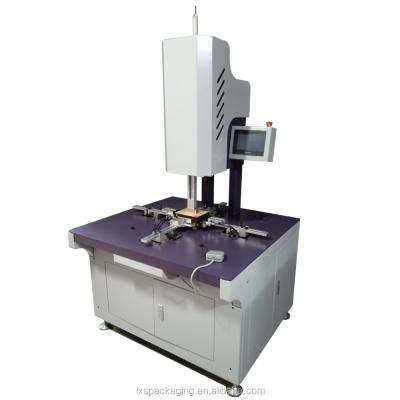 China CLOTHING High Efficiency Eyeshadow Box Edge Folding Machine for sale