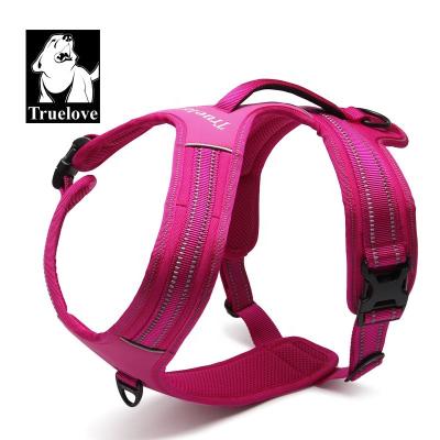 China Viable Beloved Dog Training Harness Thoughtful Nylon Padded Pet Supplies Factory Wholesale Dog Harness for sale