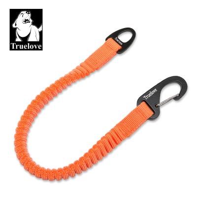 China Customized Good Quality Beloved High Soft Nylon Pet Leash Dog Bungee Strongly Elastic Leash For Dog for sale