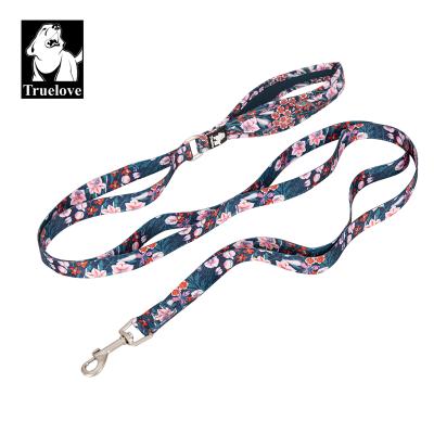 China Wholesale Beloved Polyester Fashion Design Pet Padded Leash Soft Padded Durable Strong Dog Running Walking Leash for sale