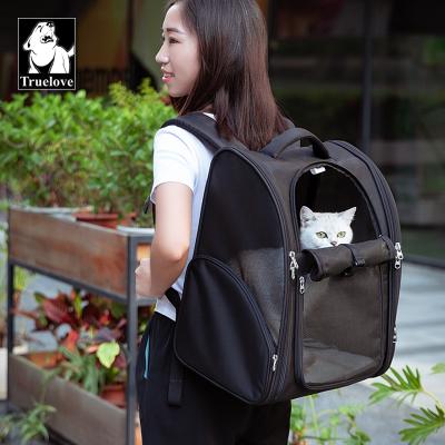 China Wholesale Cats Beloved Quality Polyester Pet Carrier Bag Waterproof Portable Adjustable Pet Carrier Backpack for sale