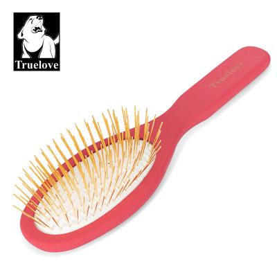 China Viable Pet Hair Removal Pin Comb Metal Cat Teddy Bear Golden Retriever Beloved Pet Flea Cleaning Brush Comb Massaging Comb for sale