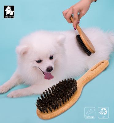 China Pet Sets Pet Bush Comb Dog Cat Hair Removal Grooming Cleaning Sets Beloved Viable Eco-Friendly Bamboo Material for sale