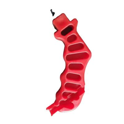 China Raise Handle Hole Puncher Plastic LDPE Tubev Drip Irrigation Pipe Puncher Red for sale