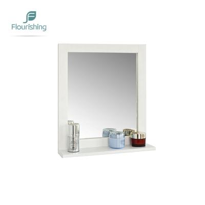 China Factory Environmental Friendly Chinese Wall MDF Frame Decorative Mirror Corners Barber Shop Mirrors for sale